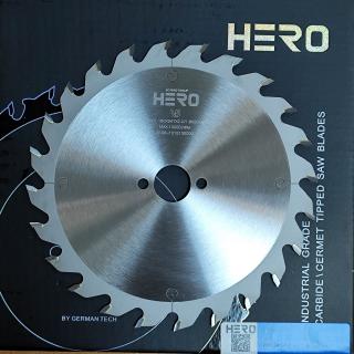 HERO Пила 160х2,2x1,6х20 мм 24z по дереву