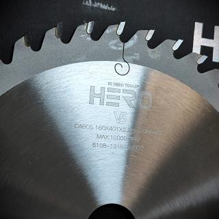 HERO Пила 160х2,2x1,6х20 мм 40z по дереву