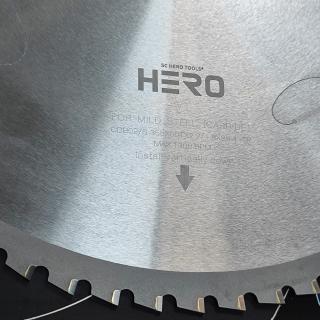 Пила дискова HERO 355x2.2x25,4 80z Cermet для сталі, сухий різ Пила дискова HERO 355x2.2x25,4 80z Cermet для сталі, сухий різ